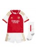 Fotbalové Dres Arsenal Gabriel Jesus #9 Dětské Domácí Oblečení 2023-24 Krátký Rukáv (+ trenýrky)